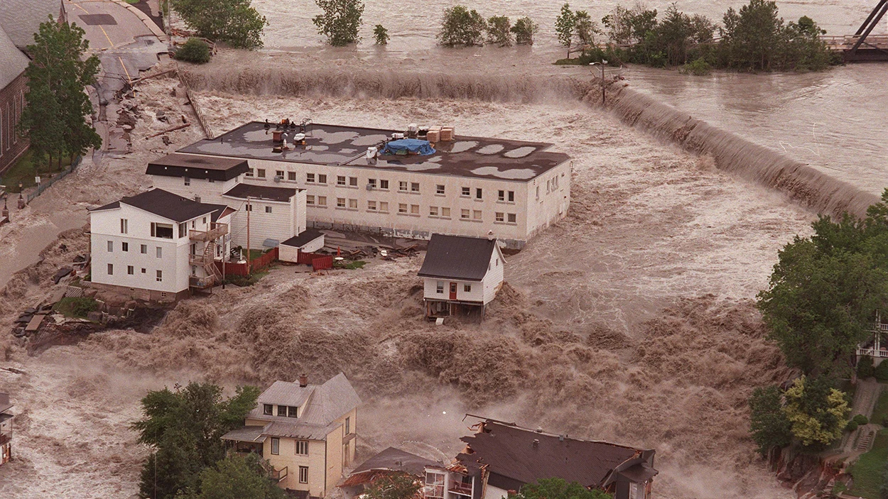 History of extreme weather events in Canada